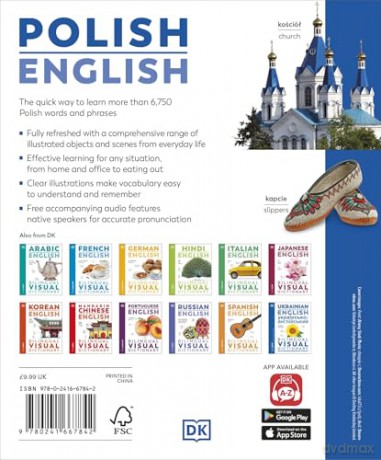 Polish English Bilingual Visual Dictionary (DK Bilingual Visual Dictionaries) - DK [KSIĄŻKA]