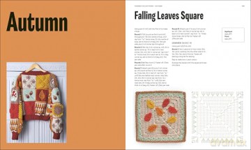 The Granny Square Book: 125 Modern Designs to Crochet - Katy Mitchell [KSIĄŻKA]