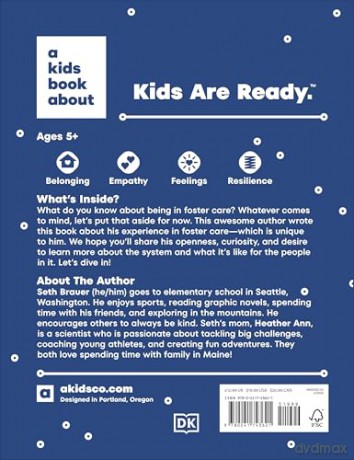 A Kids Book About Being in Foster Care - Heather Ann Brauer [KSIĄŻKA]