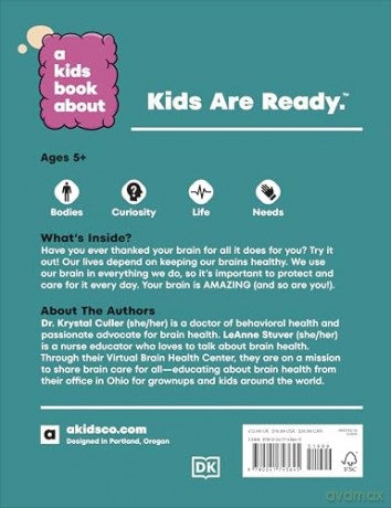 A Kids Book About Brain Health - Krystal Dr Culler [KSIĄŻKA]