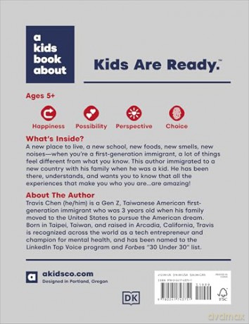 A Kids Book About First Generation Immigrants - Travis Mien Hsing Chen [KSIĄŻKA]