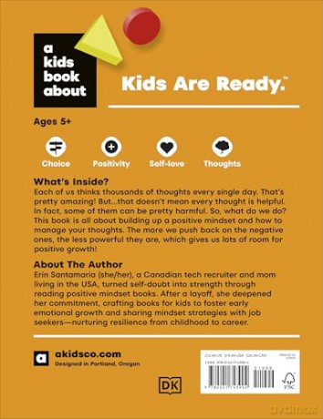 A Kids Book About Positive Mindset - Erin Santamaria [KSIĄŻKA]