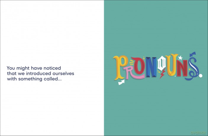 A Kids Book About Pronouns - Courtney Wells [KSIĄŻKA]