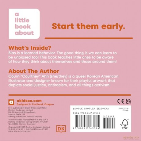 A Little Book About Bias - Courtney Ahn [KSIĄŻKA]