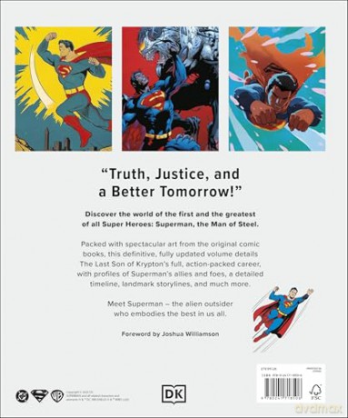 DC Superman The Ultimate Guide The Man of Steel New Edition - DK [KSIĄŻKA]