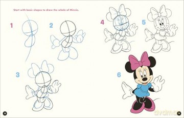 Disney How to Draw Favourite Characters - DK [KSIĄŻKA]
