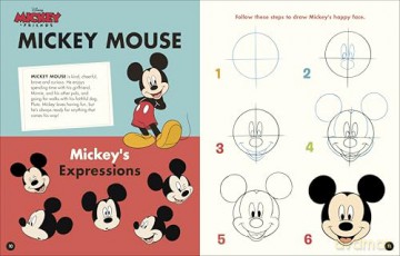 Disney How to Draw Favourite Characters - DK [KSIĄŻKA]