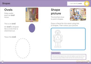 Disney Learning Get Ready for Maths (Ages 3-5): Preschool/Reception Beginner Maths Workbook for Kids, Aligned with National Curriculum - DK [KSIĄŻKA]