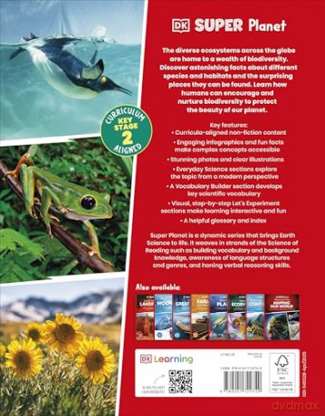 DK Super Planet Beautiful Biodiversity - DK [KSIĄŻKA]