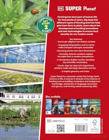 DK Super Planet Farming and Food Security - DK [KSIĄŻKA]