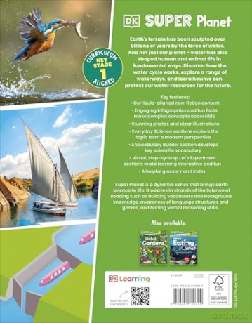 DK Super Planet Wonderful Waterways - DK [KSIĄŻKA]