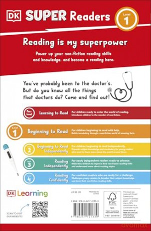 DK Super Readers Level 1 A Day in the Life of a Doctor - DK [KSIĄŻKA]