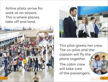 DK Super Readers Level 1 A Day in the Life of a Pilot - DK [KSIĄŻKA]