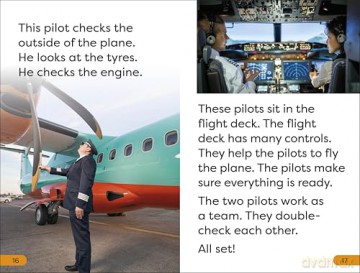 DK Super Readers Level 1 A Day in the Life of a Pilot - DK [KSIĄŻKA]