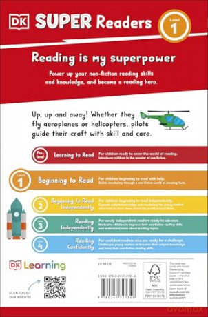 DK Super Readers Level 1 A Day in the Life of a Pilot - DK [KSIĄŻKA]
