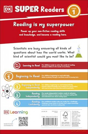 DK Super Readers Level 1 A Day in the Life of a Scientist - DK [KSIĄŻKA]
