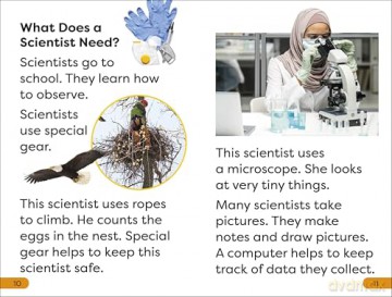 DK Super Readers Level 1 A Day in the Life of a Scientist - DK [KSIĄŻKA]