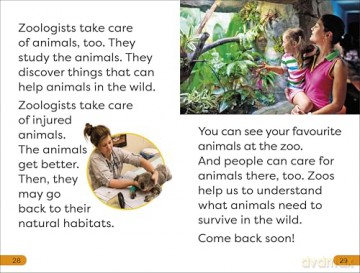 DK Super Readers Level 1 A Trip to the Zoo - DK [KSIĄŻKA]