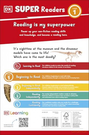 DK Super Readers Level 1 Deadly Dinosaurs - DK [KSIĄŻKA]