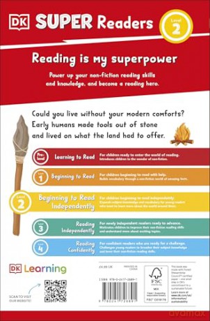 DK Super Readers Level 2 Life in the Stone Age - DK [KSIĄŻKA]