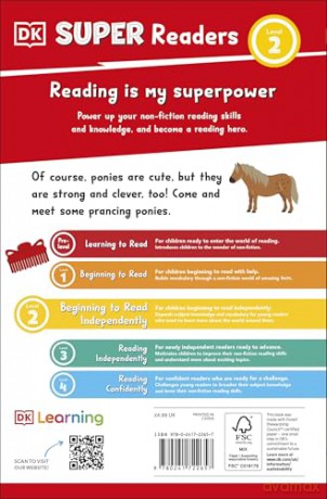 DK Super Readers Level 2 Prancing Pony: Animals with Attitude - DK [KSIĄŻKA]