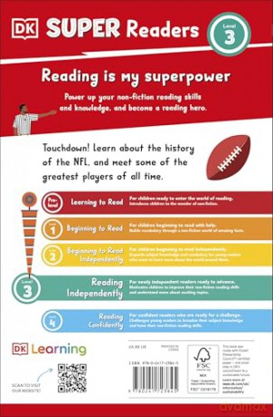 DK Super Readers Level 3 American Football - DK [KSIĄŻKA]