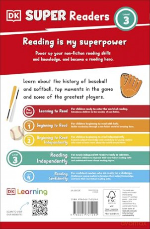 DK Super Readers Level 3 Baseball - DK [KSIĄŻKA]