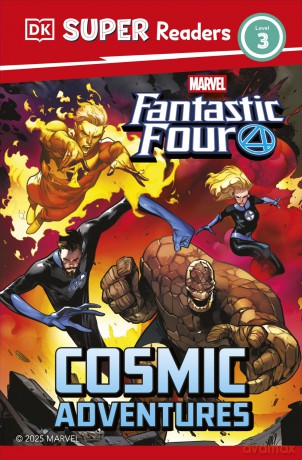 DK Super Readers Level 3 Marvel Fantastic Four Cosmic Adventures - DK [KSIĄŻKA]