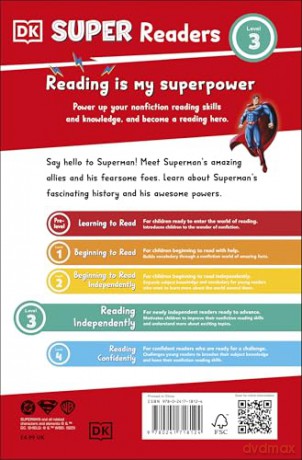 DK Super Readers Level 3 Superman Man of Steel - Matt Jones [KSIĄŻKA]
