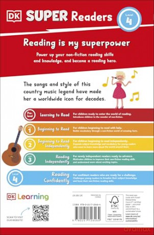 DK Super Readers Level 4 Dolly Parton - DK [KSIĄŻKA]