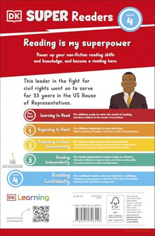 DK Super Readers Level 4 John Lewis - DK [KSIĄŻKA]