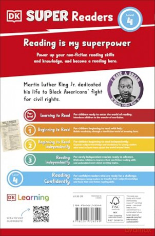 DK Super Readers Level 4 Martin Luther King, Jr - DK [KSIĄŻKA]