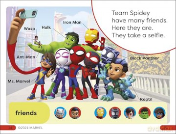 DK Super Readers Pre-Level Marvel Spidey and His Amazing Friends Go Team Spidey! - DK [KSIĄŻKA]