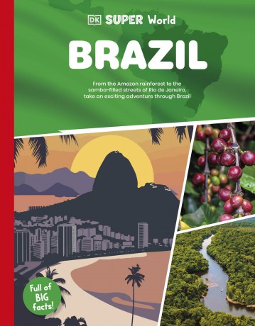 DK Super World Brazil - DK [KSIĄŻKA]