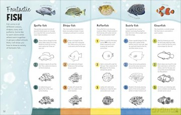 Draw Along Animals: Sketch Your Way Through the Animal Kingdom - Pippa Pixley [KSIĄŻKA]