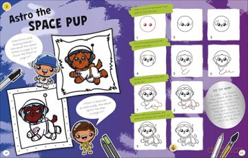 Draw with Art for Kids Hub Space - Art For Kids Hub [KSIĄŻKA]