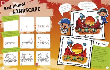 Draw with Art for Kids Hub Space - Art For Kids Hub [KSIĄŻKA]