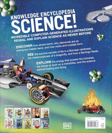 Knowledge Encyclopedia Science, 2nd Edition (DK Knowledge Encyclopedias) - DK [KSIĄŻKA]