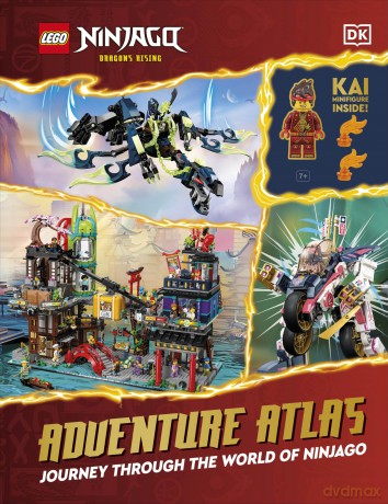 LEGO Ninjago Dragons Rising Adventure Atlas: Journey Through the World of Ninjago - DK [KSIĄŻKA]