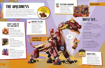 LEGO Ninjago Dragons Rising Adventure Atlas: Journey Through the World of Ninjago - DK [KSIĄŻKA]
