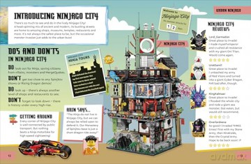 LEGO Ninjago Dragons Rising Adventure Atlas: Journey Through the World of Ninjago - DK [KSIĄŻKA]