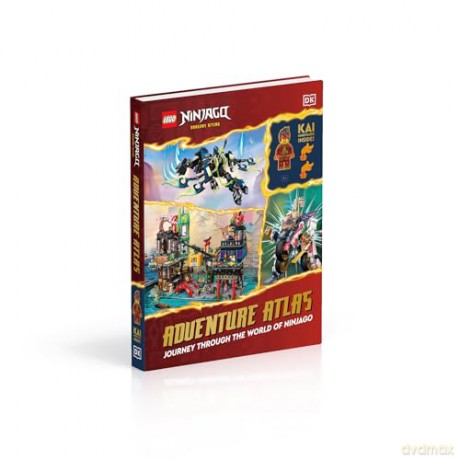 LEGO Ninjago Dragons Rising Adventure Atlas: Journey Through the World of Ninjago - DK [KSIĄŻKA]
