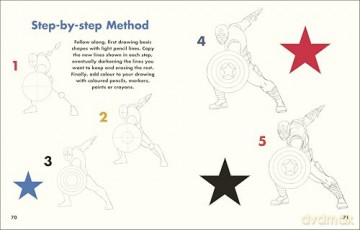 Marvel How to Draw Awesome Characters - DK [KSIĄŻKA]