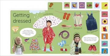 My First Busy Day: Let's Get Learning! (My First Tabbed Board Book) - DK [KSIĄŻKA]