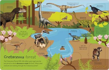 My Very Important Lift-the-Flap Book: Dinosaurs and Other Prehistoric Life: With More Than 80 Flaps to Lift - DK [KSIĄŻKA]