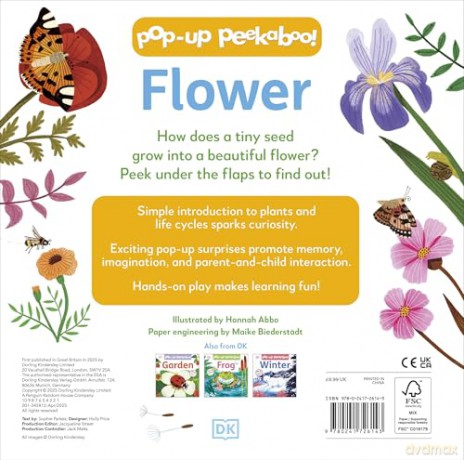 Pop-Up Peekaboo! Flower - DK [KSIĄŻKA]
