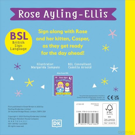 Rose Signs Good Morning! (DK Rose Signs) - Rose Ayling-Ellis [KSIĄŻKA]