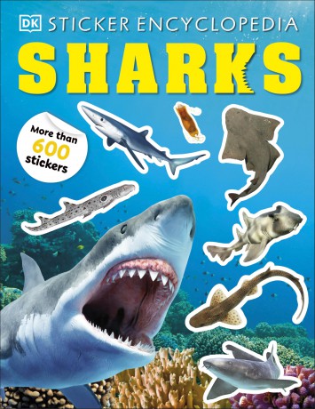 Sticker Encyclopedia Sharks: More Than 600 Stickers - DK [KSIĄŻKA]