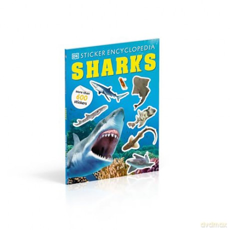 Sticker Encyclopedia Sharks: More Than 600 Stickers - DK [KSIĄŻKA]