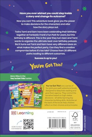 You've Got This! Birthday Party Palooza: Pick Your Own Adventure - DK [KSIĄŻKA]